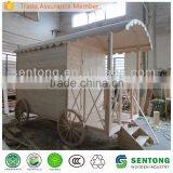 2016 Kids Outdoor Cheap Wooden Playhouse Like Carriage thumbnail-1