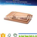Beech Wooden Serving Tray Set Wooden Beer Tray Wholesale thumbnail-1