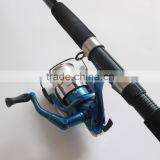 Blue Spinning Fishing Rod and Reel Combo thumbnail-3
