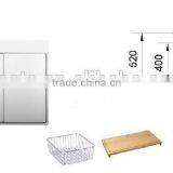 POATS PS-802 Stainless Steel Sink Size: 1000X520X200mm thumbnail-1