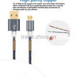 Voxlink Fast Charging 5V 2a Denim Gold Plated 1m USB Type c Charger Cable for Macbook thumbnail-6