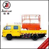 CE ISO Vehicle Scissor Aerial Work Platform Jeakue JK01234 thumbnail-1