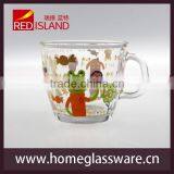 Carton Stamping Glass Cup Glass Mug for Tea/wine Made in China thumbnail-3