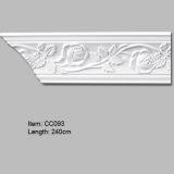 Crown Molding Trim With Rose Design thumbnail-1