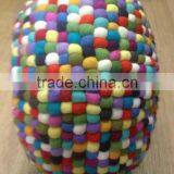 Felt Ottoman/Pouffe thumbnail-3