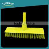 Toprank Heavy Duty Double Use Hard Bristle Brush And Broom Long Handle Plastic Floor Brush Broom thumbnail-2
