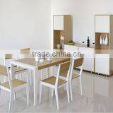 Home furniture dining room table furniture with 4 pcs chair made in china
