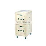 Hot Selling Wood Cabinet With Wheels thumbnail-6