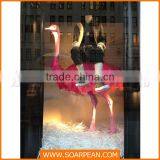 Fiberglass Ostrich Sculpture Manufacturers thumbnail-1