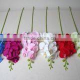 Two Branches Decorative Butterfly Orchid Artificial Butterfly Orchid Flowers Landscaping Flowers thumbnail-6