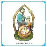 Christmas Religious Snow Globes With Led Light thumbnail-1