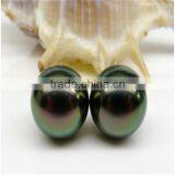 Wholesale AAA 10-11mm Black Tahitian Loose Pearls thumbnail-1