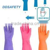 DDSAFETY Black Industry Neoprene Gloves With Long Cuff Pasted CE thumbnail-5