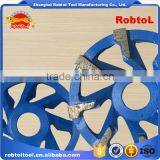 105mm L Type Segment Diamond Grinding Wheel Abrasive Polishing Disc for Concrete Granite Marble Double Cup Wheel thumbnail-3