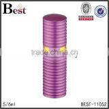 2017 Hot New Products Cosmetic Packaging 5ml 6ml Purple Pocket Glass Perfume Bottle Screw Spray Aluminum Cover Bottle Perfume thumbnail-2