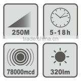 3W High Power LED Flashlight thumbnail-5