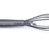 548-9H SILICONE EGGBEATER WITH RUBBER HANDLE,HIGH QUALITY EASY-CLEAN EGGBEATER, thumbnail-1