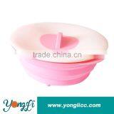 Newest Non-Smell Food Grade Unbreakable Microwave Safe Silicone Bowls thumbnail-1