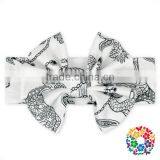 Party Girl Hair Accessories Cotton/Cashmere/Silk Milk Material Big Bow Baby Hair Accessories thumbnail-5