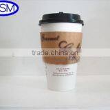 2014 New Products Disposable Waterproof Paper Coffee Cup Sleeve