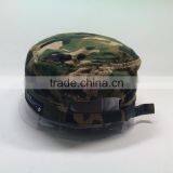 Wholesale Custom 6 Panel With Flat Embroidery Cap With Inside Pocket Camo Truker Cap thumbnail-4