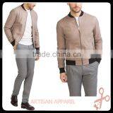 Fashionable Handsome Men Coats & Jackets Hot Sale Powerful High Quality Custom Made Fashion Jackets With Round Neck thumbnail-1