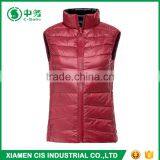 Latest Design Multi Color Reversible Lightweight Women Winter Duck Down Vest thumbnail-5
