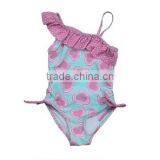 Red Baby Girl Swimwear One Piece With Hello Kitty Printing thumbnail-6