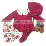 Wholesale Comfortable Baby Clothing Wearing Girl Dress Linen Unique Design thumbnail-4