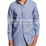 2017 Hot Sell New Design Men's Twill Long Sleeve Shirts Wholesale thumbnail-5