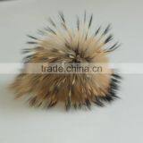 Hot Sales Genuine Raccoon Fur Pom Poms Fur Balls DIY for Children Knitted Cap Gloves Keychain Beanies Jewelry Accessories thumbnail-6