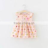 Wholesale Lovely Princess Girl Dress Spring Autumn Latest Bowknot Designs 2016 Baby Dress New thumbnail-2