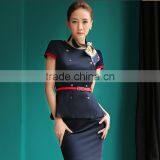 Wholesalse Made in China Suits for Sexy Airline Stewardess Uniform thumbnail-2