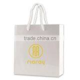 Gloss Laminated Eurotote Shopping Bag - Features Cardboard Bottom, Dimensions Are 6" x 3.5" x 6.5" and Comes With Your Logo. thumbnail-2