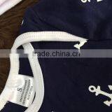 Tutu Dress Romper Suits for Toddler Girl Clothes, Wholesale Kids Romper Set Baby Wear, Baby Bodysuits Anchor for Infant Toddler thumbnail-2