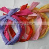 New Retro Vintage Style Wired Bendy Headband Scarf Hair Head Band Wrap 10 Colors thumbnail-1