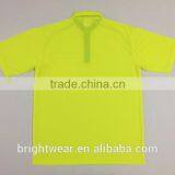 High Visibility Australia Mens Reflective Safety Yellow Breathable Polo Shirt thumbnail-6