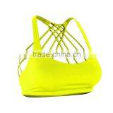 High Contrasting Bright Yellow Bra thumbnail-1
