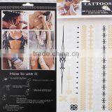 Latest Professional Removable Waterproof Metallic Temporary Belly Tattoos thumbnail-3