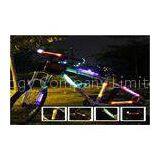 Mini Purple LED Flashing Bike Light On Frame For Cycling Stick On Clothing