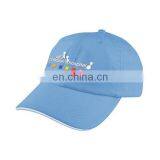 Curved Brim Unstructured 6 Panel Baseball Hat thumbnail-4