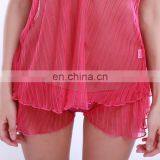 Jumpsuit Women Red Sexy Lace Style Transperant Sleeping Wear thumbnail-1