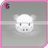 Silicone LED Nightlight Cute Cartoon Animal Pig thumbnail-1