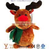New Fashion Soft Plush Toys Stuffed Reindeer Christmas Toys thumbnail-1