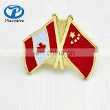 Wholesale Souvenir Factory Supply Metal Cross Flag Pin Badge thumbnail-4