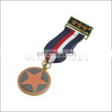 gold / nickel / bronze custom sport award metal medallion