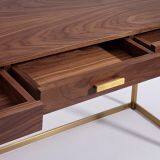 Danish Design Wooden Office Desk With 3 Drawer thumbnail-3