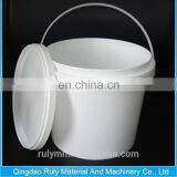 Food Grade Containers Plastic Pail White Bucket 5L thumbnail-4