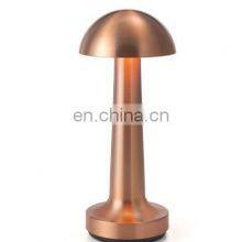 2019 Amazon Cafe Hotel Restaurant Decorative Wireless Mushroom Led Lamp Table Lamps
