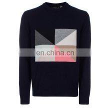 Men's Intarsia Cashmere Sweater Knitting Pattern thumbnail-1